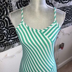 JJ Authentic Striped maxi dress
